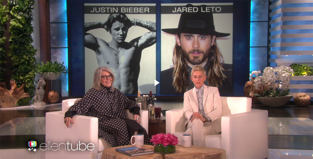 Diane Keaton, The Ellen DeGeneres Show Diane Keaton, The Ellen DeGeneres Show